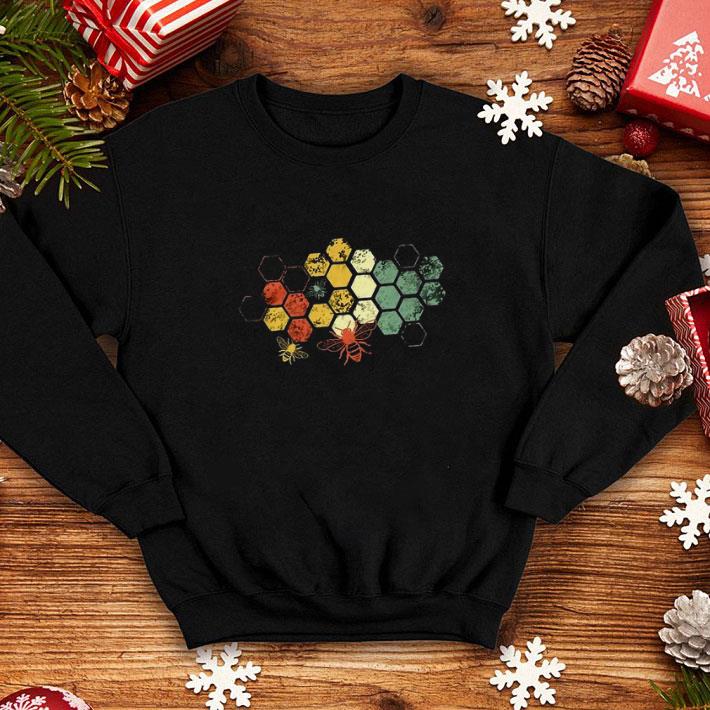 Hot Honeycomb Rainbow Bee Vintage shirt