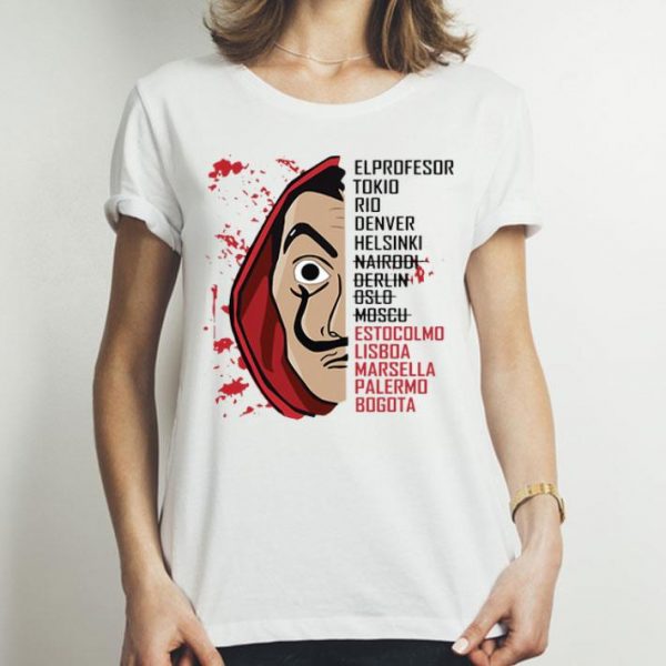 El Profesor – Bella Ciao Palermo Bogota shirt