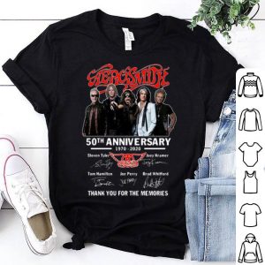 Aerosmith 50th Anniversary Thank You For The Memories Signatures