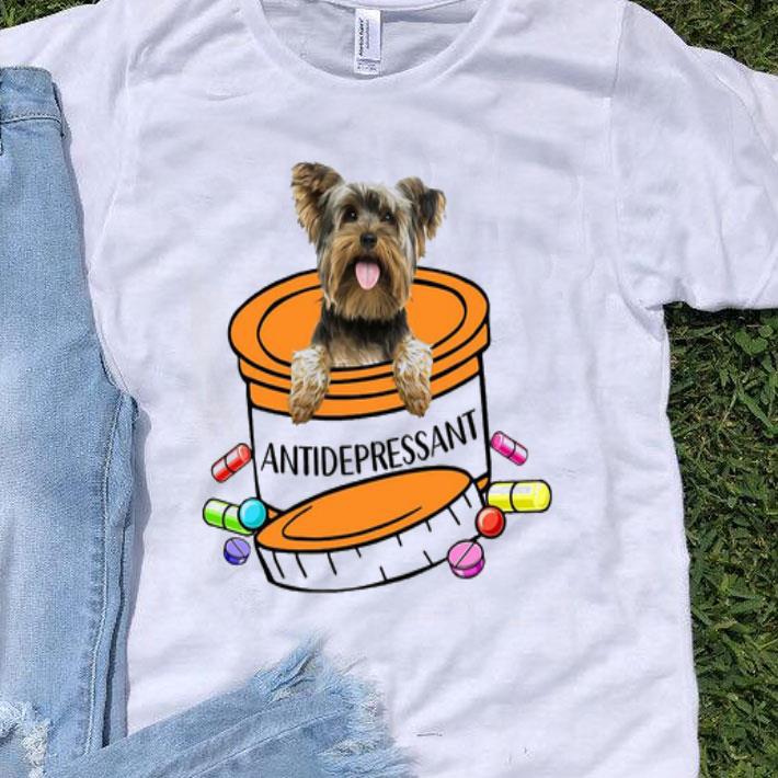 Yorkshire Terrier Antidepressant Dog Lovers shirt