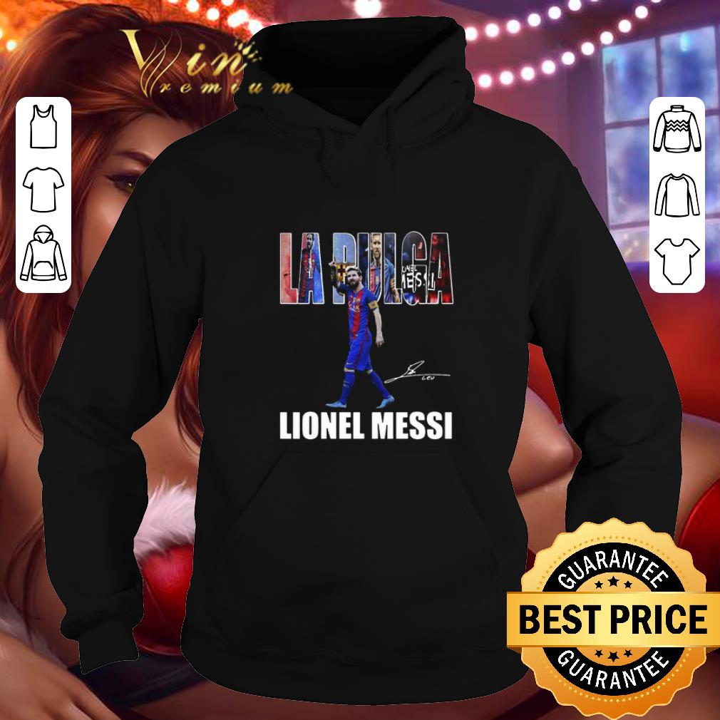 Premium La Pulga Lionel Messi Signature shirt