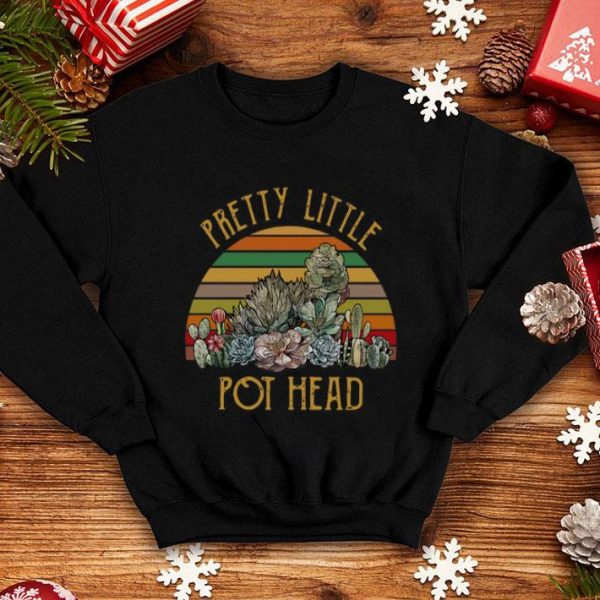Vintage Succulent Pretty Little Pot Head shirt