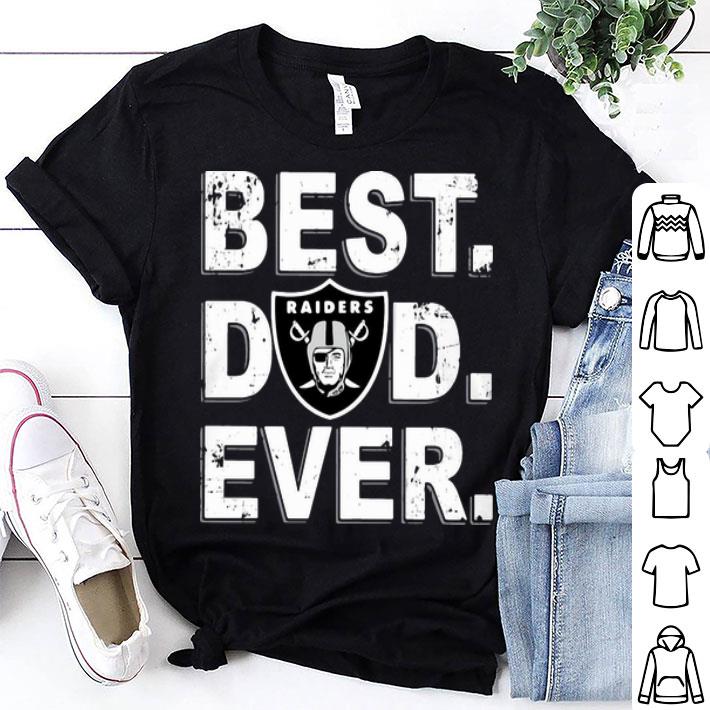 Oakland Raiders Best Dad Ever Father's Day shirt