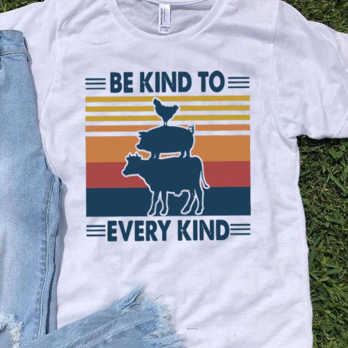 Vintage Animal Be Kind To Every Kind shirt