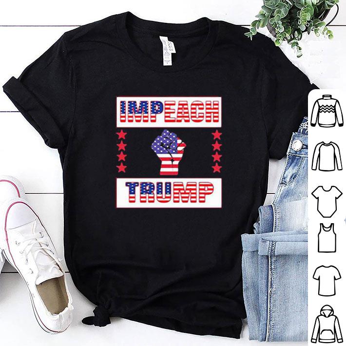 Impeach Donald Trump American Flag 4th Of July Black Lives Matter shirt
