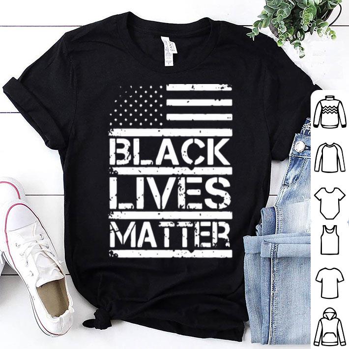 American Flag Black Lives Matter shirt