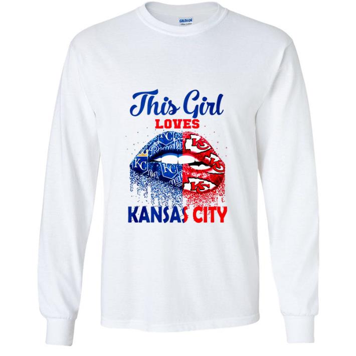 Official Lips This Girl Loves Kansas City Royals Kansas City Chiefs.png shirt