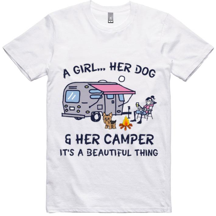 Pretty A Girl Her Dog & Her Camper It's A Beautiful Thing.png shirt 1