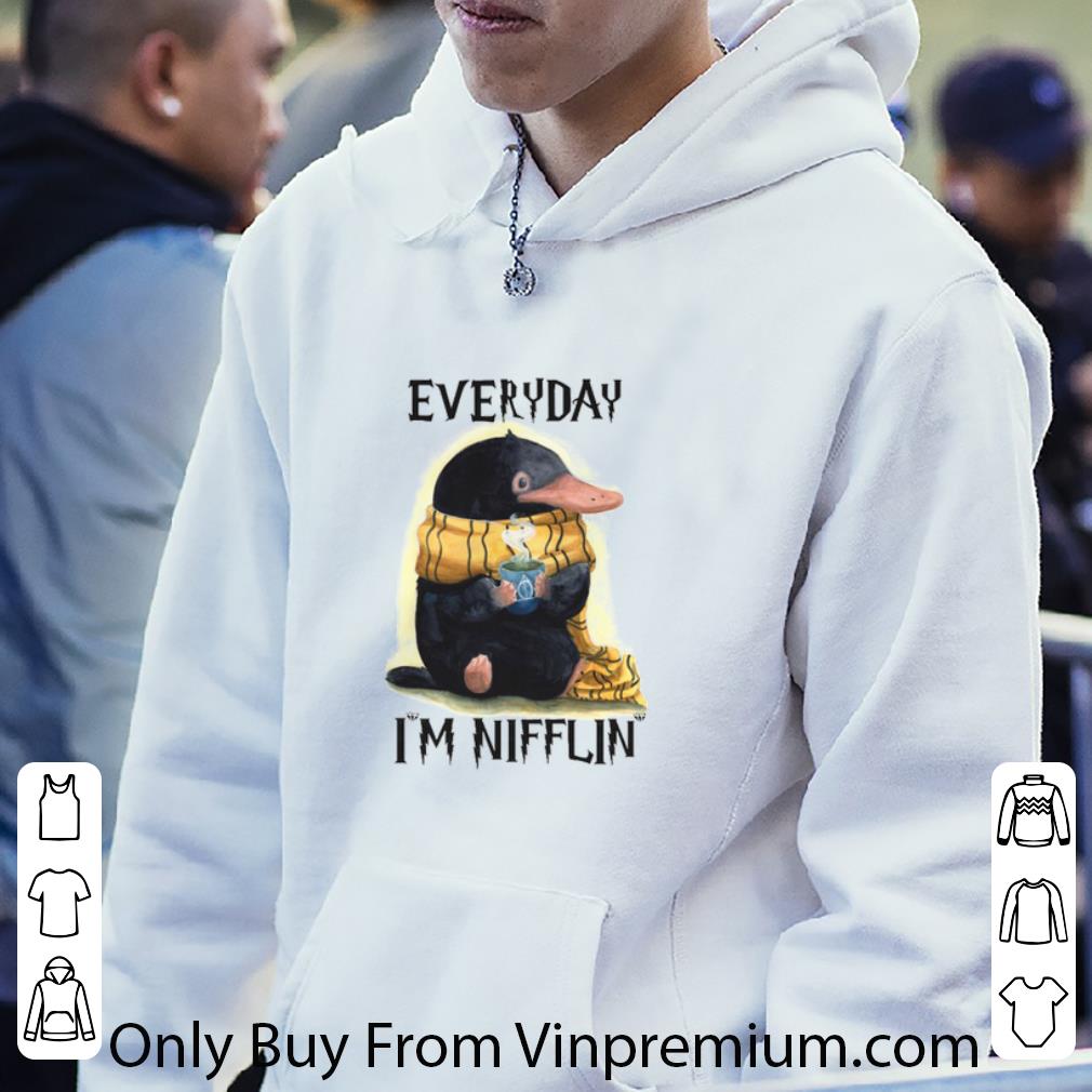 Awesome Niffler Everyday I'm Nifflin' Harry Potter shirt