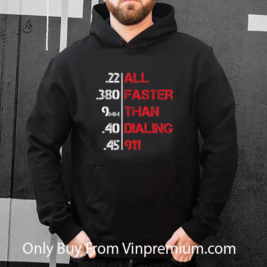 Official All Faster Than Dialing 911 shirt