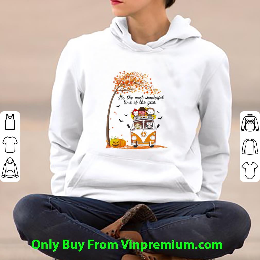 Original Horror Autumn It’s The Most Beautiful Time Of The Year shirt