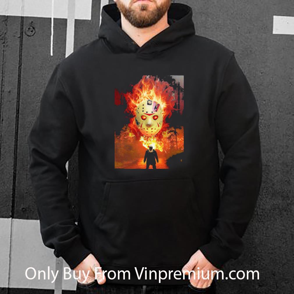 Great Halloween Jason Voorhees Fire shirt