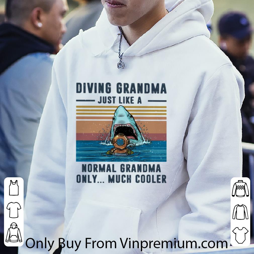 Hot Vintage Scuba Diving Grandma Just Like A Normal Grandma Only Much Cooler shirt 1 Hot Vintage Scuba Diving Grandma Just Like A Normal Grandma Only Much Cooler shirt