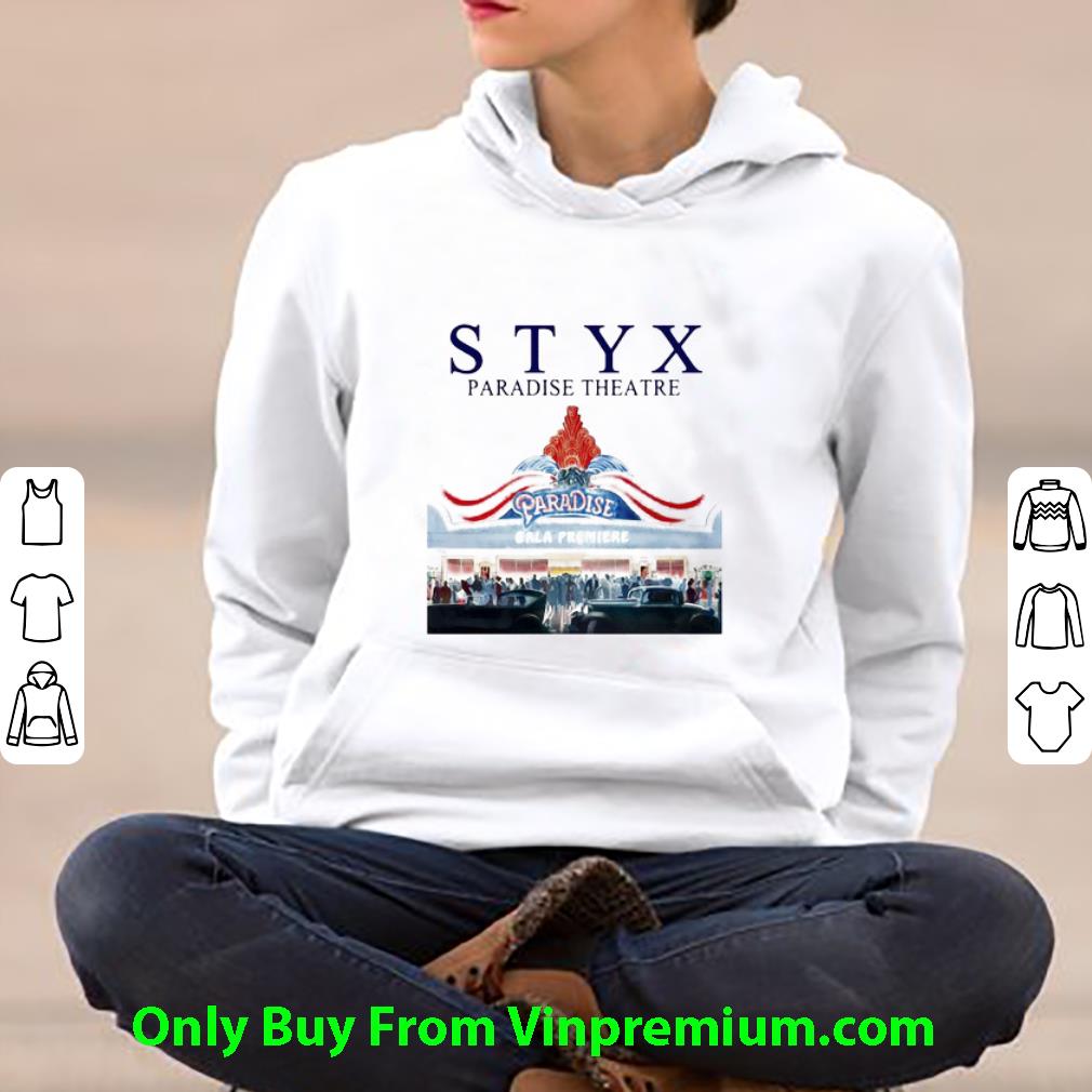 Pretty Styx Band Paradise Theatre shirt 1 Pretty Styx Band Paradise Theatre shirt