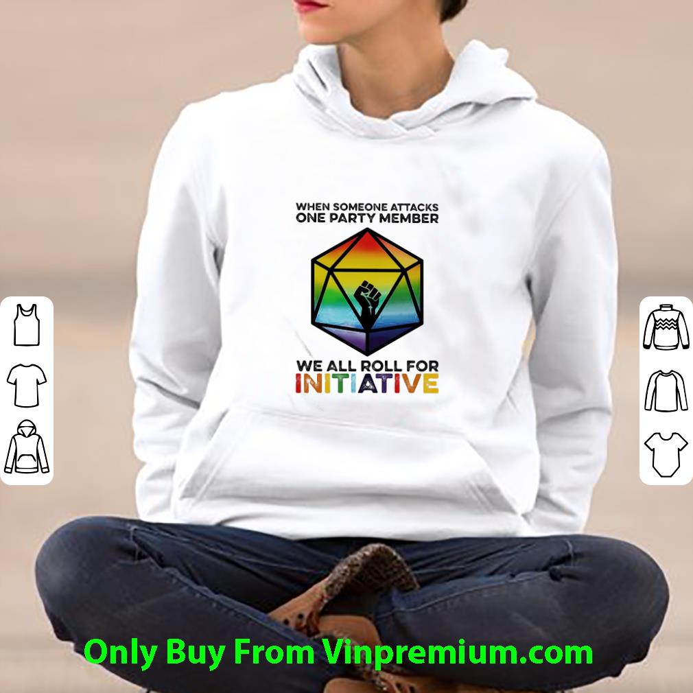 Hot Dungeons & Dragons Dice D20 Black Lives Matter Lgbt Initiative shirt 1 Hot Dungeons & Dragons Dice D20 Black Lives Matter Lgbt Initiative shirt