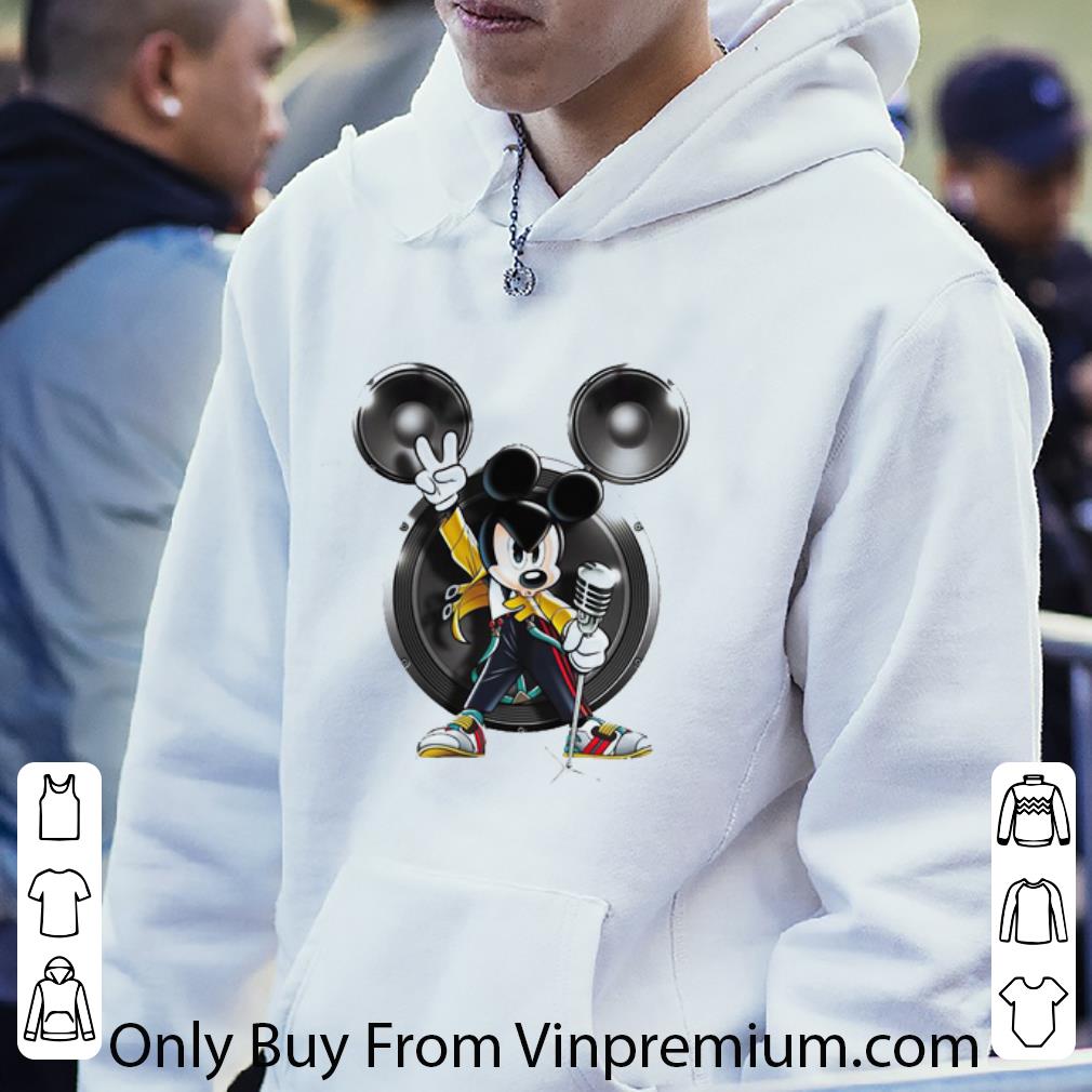 Pretty Mickey Mouse And Freddie Mercury shirt