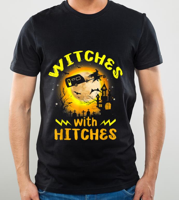 Original Camping Halloween Witches with Hitches Funny Costumes shirt