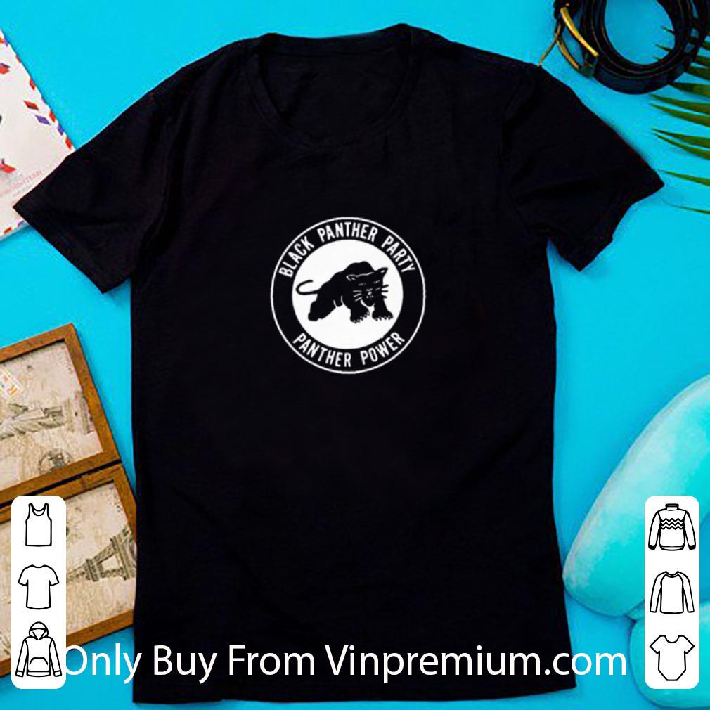 Awesome Black Panther Party Panther Power shirt 2