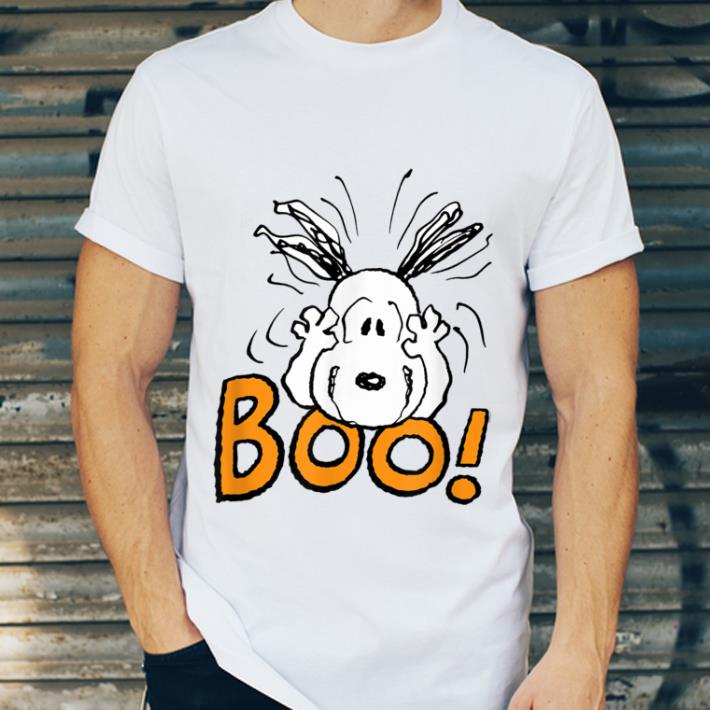 Official Peanuts Halloween Snoopy Boo shirt