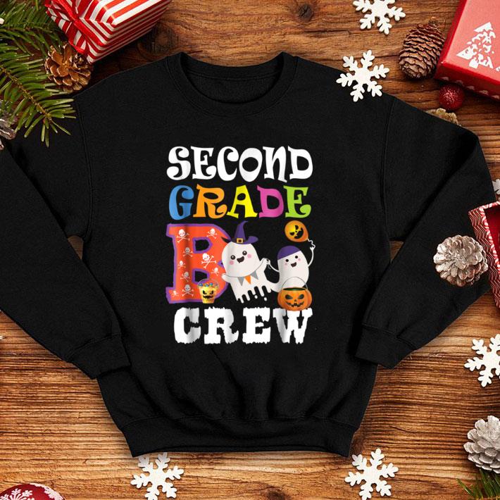 Awesome Halloween Second 2nd Grade Boo Crew Teacher Kid shirt 1 Awesome Halloween Second 2nd Grade Boo Crew Teacher Kid shirt