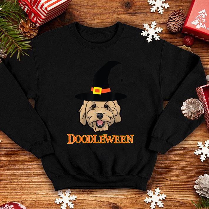 Top Goldendoodle Halloween - Spooky Golden Doodle Dog shirt