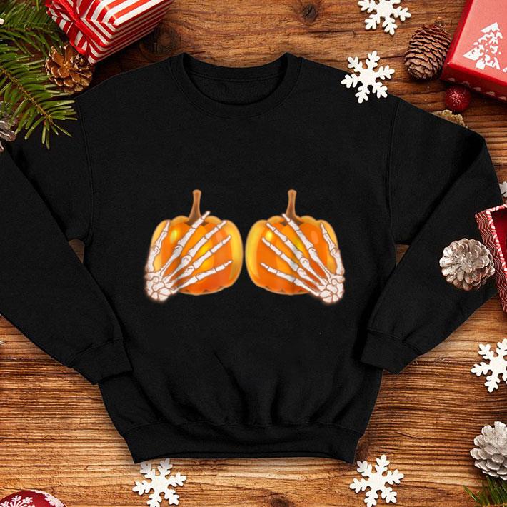 Top Save The Ta-Tas Breast Cancer Awareness Halloween shirt 1 Top Save The Ta-Tas Breast Cancer Awareness Halloween shirt