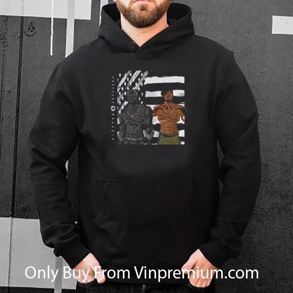 Hot Erik Killmonger And T'challa Black Panther shirt