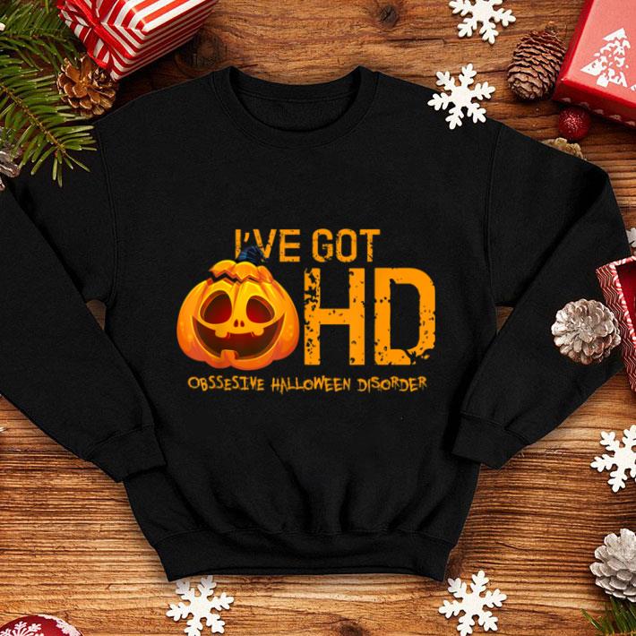 Official Pumpkin OHD Funny Obsessive Halloween Disorder Costume shirt 1 Official Pumpkin OHD Funny Obsessive Halloween Disorder Costume shirt