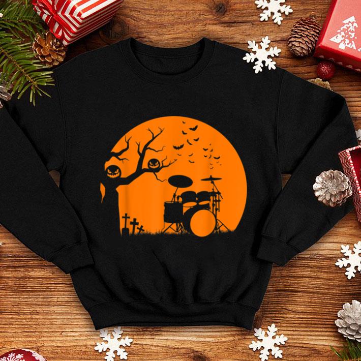 Top Drummer Spooky Halloween Creepy for Drum Lovers shirt
