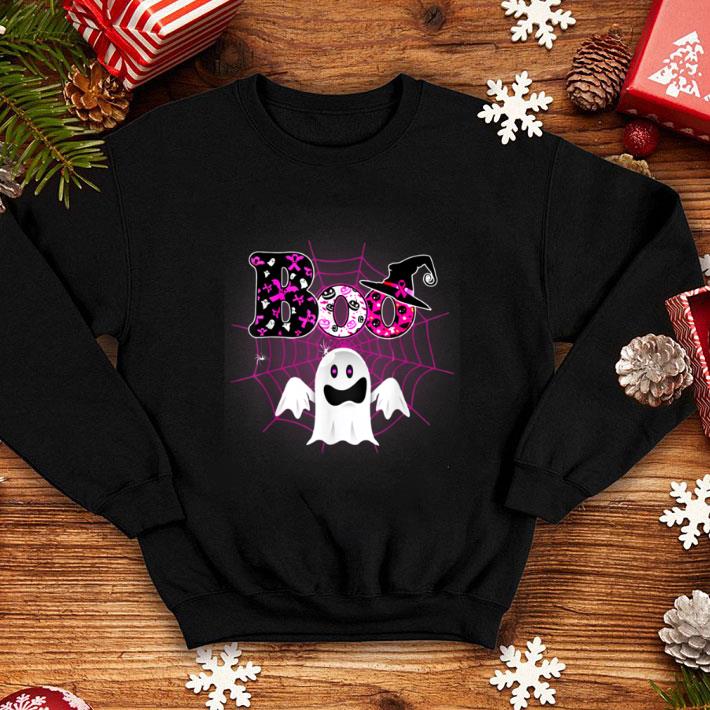 Hot Funny Boo Breast Cancer Awareness Ghost Halloween Ribbon shirt 1 Hot Funny Boo Breast Cancer Awareness Ghost Halloween Ribbon shirt