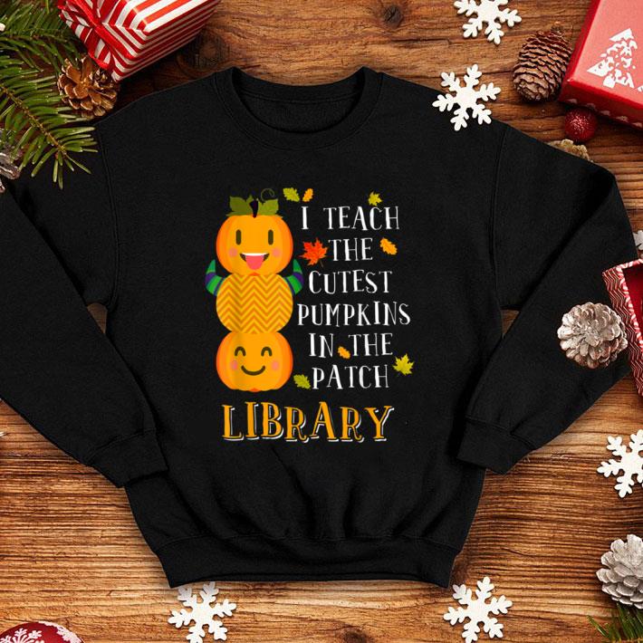 Hot Halloween Teacher I Teach Cutest Pumpkins Library shirt 1 Hot Halloween Teacher I Teach Cutest Pumpkins Library shirt