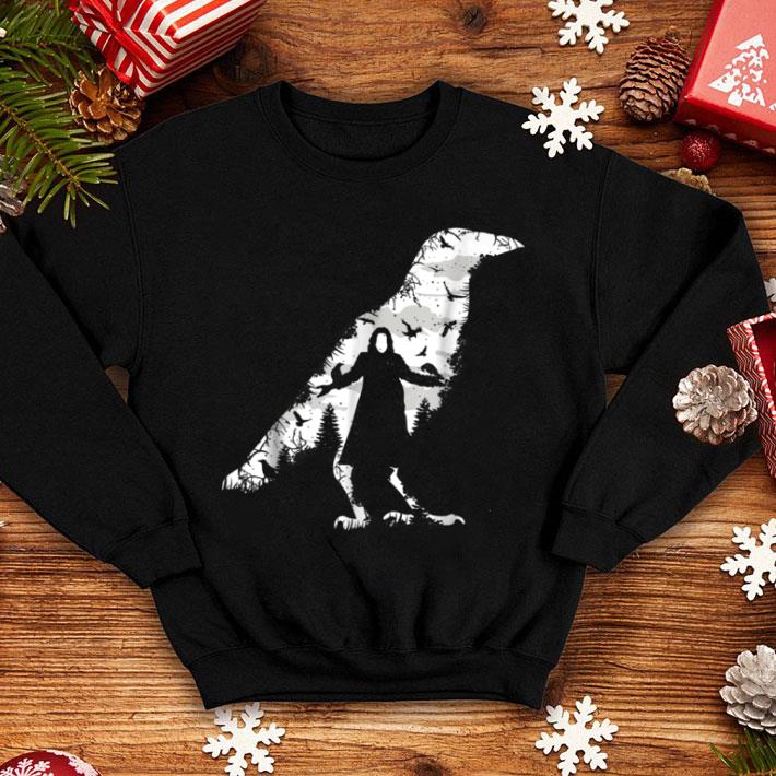 Pretty The Spooky Crow Birds Horror Halloween shirt