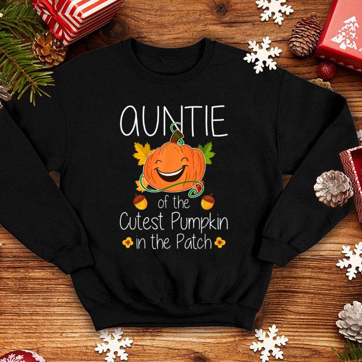 Pretty Womens Halloween Auntie Of The Cutest Pumpkin In The Patch shirt 1 Pretty Womens Halloween Auntie Of The Cutest Pumpkin In The Patch shirt