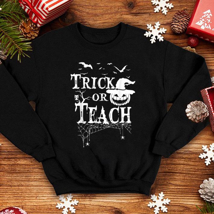 Original Trick Or Teach Funny Teacher Halloween Costume Cool Graphic shirt 1 Original Trick Or Teach Funny Teacher Halloween Costume Cool Graphic shirt