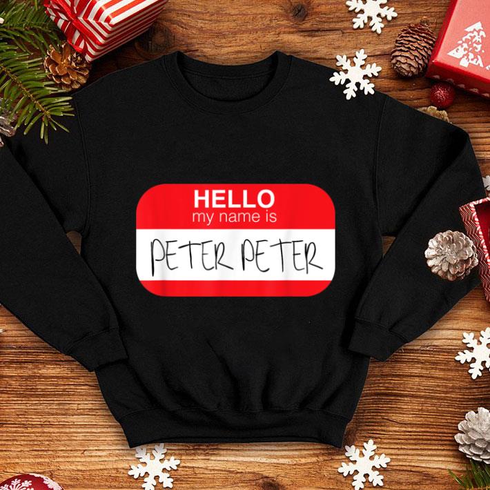 Official Peter Peter Pumpkin Eater Costume Funny Halloween shirt