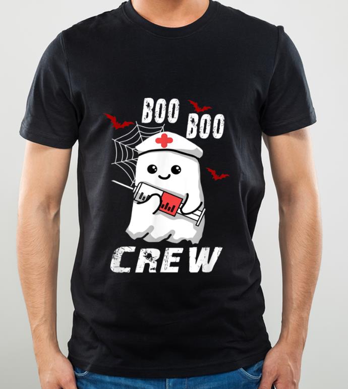 Top Boo Boo Crew Nurse Ghost Halloween Costume shirt