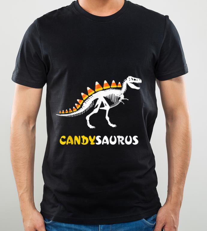 Pretty Candy Saurus Halloween Dinosaur Candycorn TRex shirt 1 Pretty Candy Saurus Halloween Dinosaur Candycorn TRex shirt