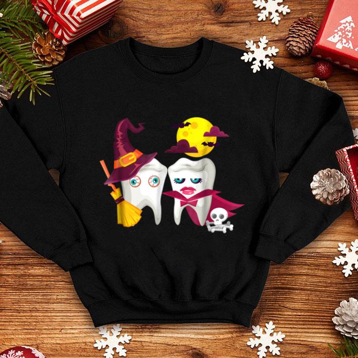 Pretty Scary Witch Vampireth Halloween Dentist Dental shirt 1 Pretty Scary Witch Vampireth Halloween Dentist Dental shirt
