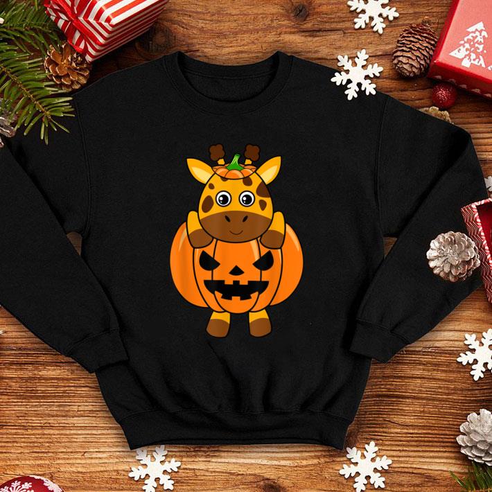 Premium Giraffe Pumpkin Body Costume Cute Easy Halloween shirt 1 Premium Giraffe Pumpkin Body Costume Cute Easy Halloween shirt