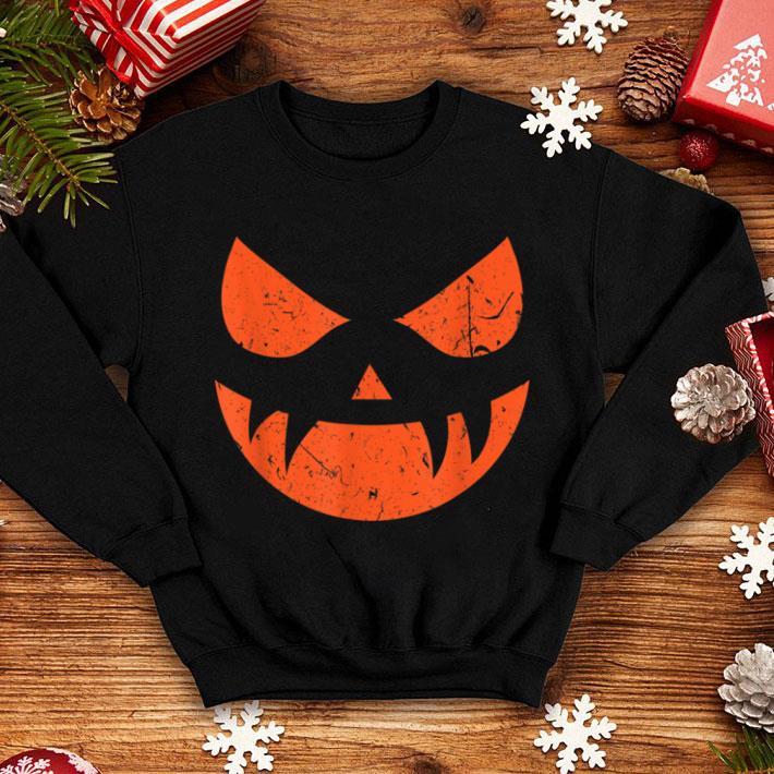 Awesome Halloween Creepy Spooky Pumpkin Costume Dress Kids Adults shirt