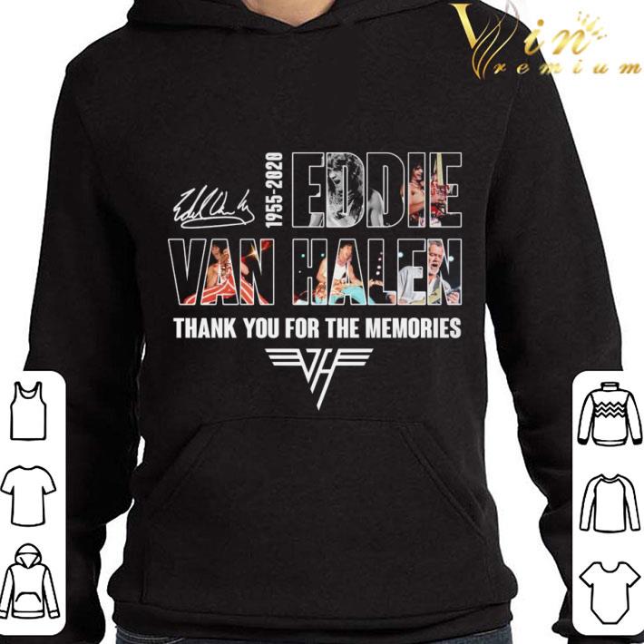 RIP Eddie Van Halen 1955-2020 signature Van Halen Logo shirt