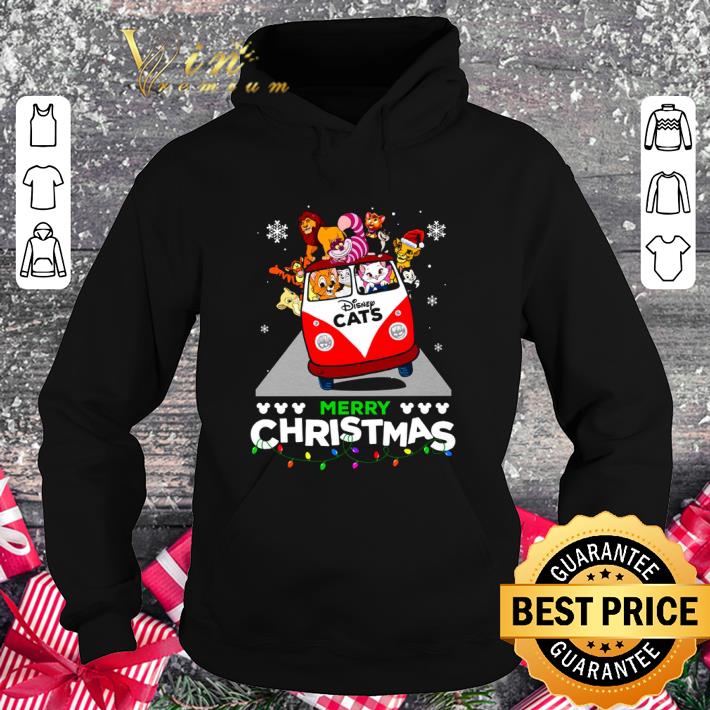 Awesome Disney Cats Merry Christmas shirt 1 Awesome Disney Cats Merry Christmas shirt