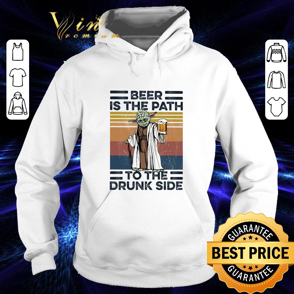 Original Star Wars Master Yoda beer is the path to the drunk side vintage shirt 1 Original Star Wars Master Yoda beer is the path to the drunk side vintage shirt