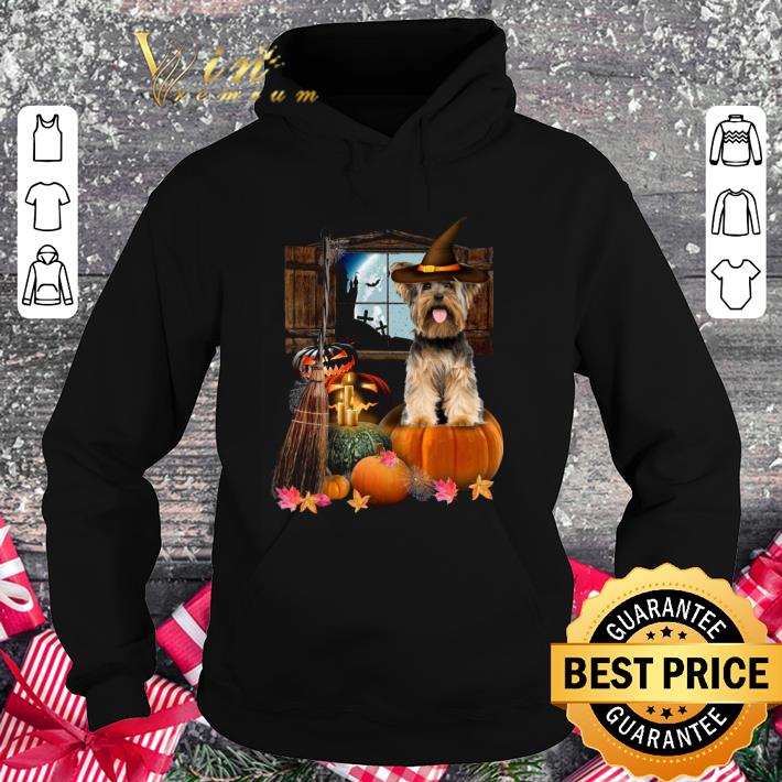 Hot Pumpkin Yorkshire Terrier Halloween shirt 1 Hot Pumpkin Yorkshire Terrier Halloween shirt