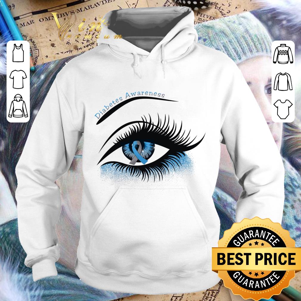 Official Glitter Eye Diabetes Awareness shirt