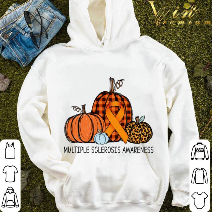 Pumpkins Multiple Sclerosis Awareness shirt 1 Pumpkins Multiple Sclerosis Awareness shirt