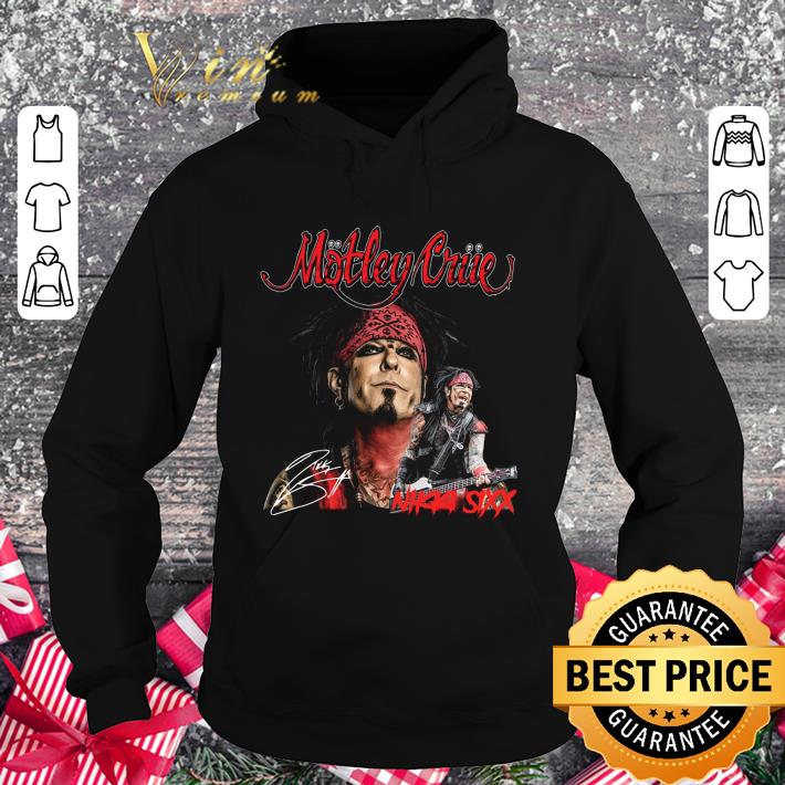 Premium Motley Crue Band Leader Nikki Sixx Signature shirt