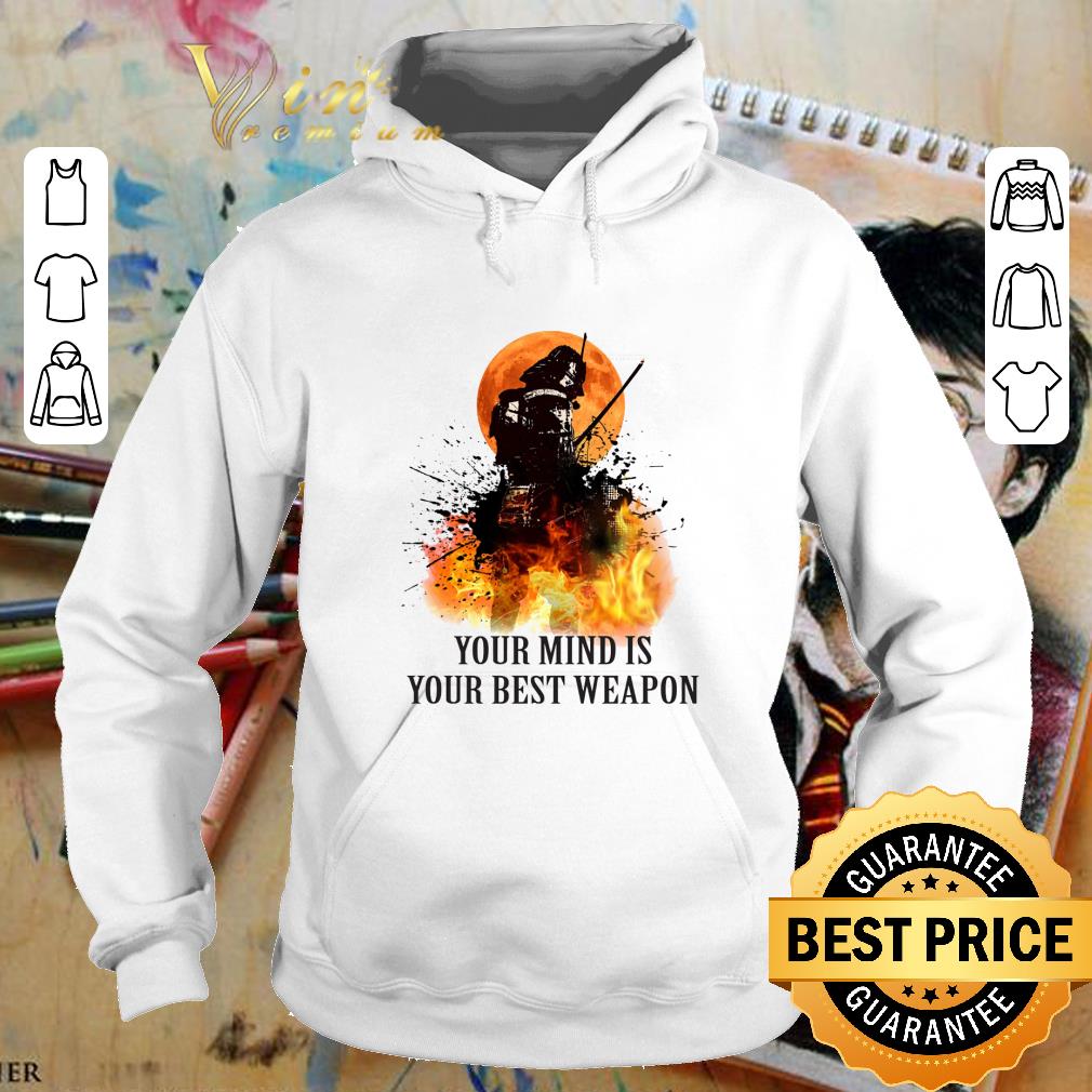 Official Samurai your mind is your best weapon shirt