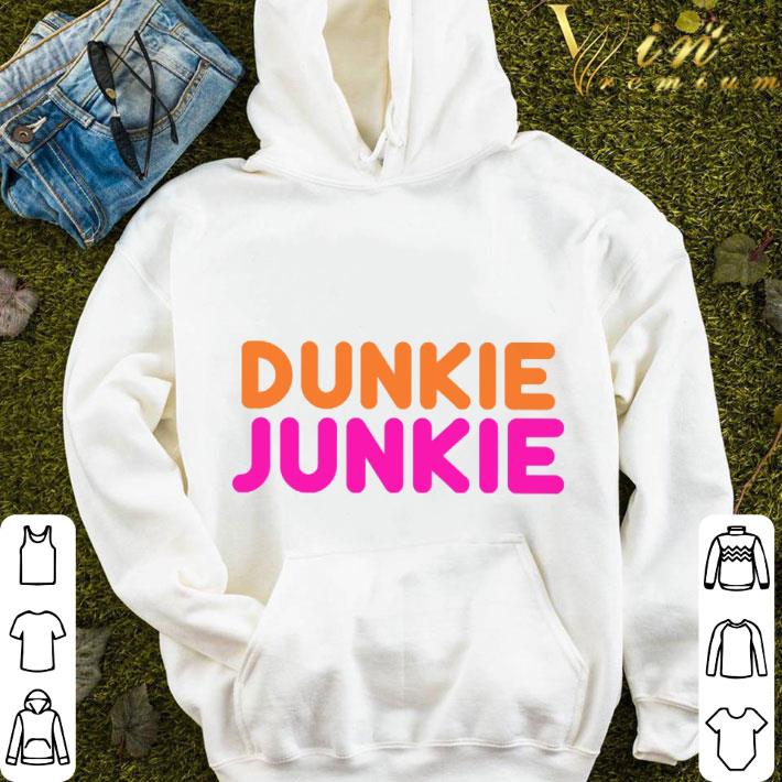 Dunkie Junkie Dunkin' Donuts Logo shirt 1 Dunkie Junkie Dunkin' Donuts Logo shirt