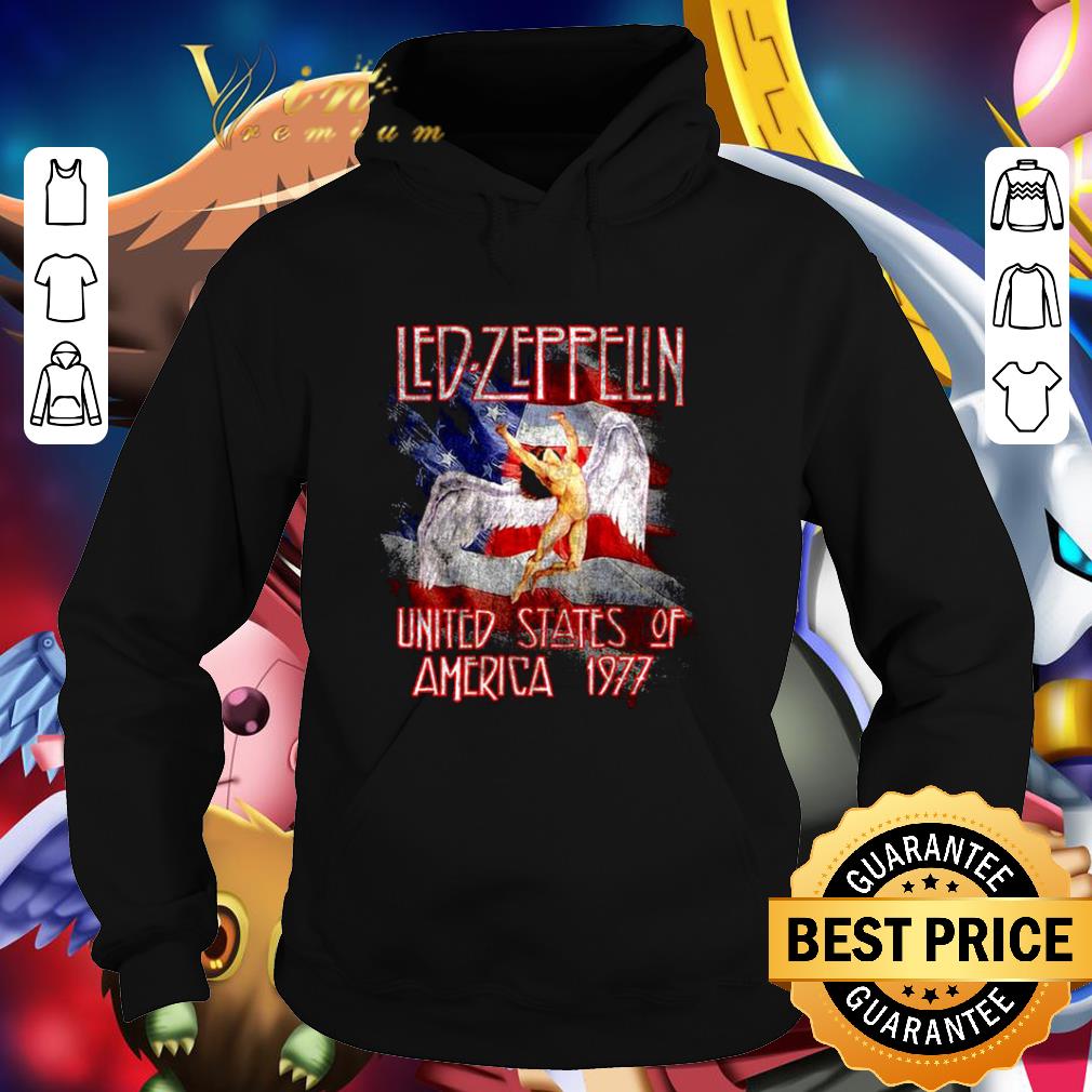 Hot Led Zeppelin United States of America 1977 shirt 1 Hot Led Zeppelin United States of America 1977 shirt